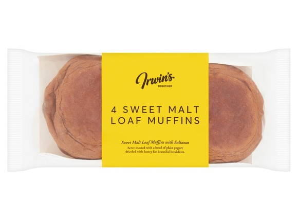 Irwin’s Together - Sweet Malt Loaf Muffins 290G