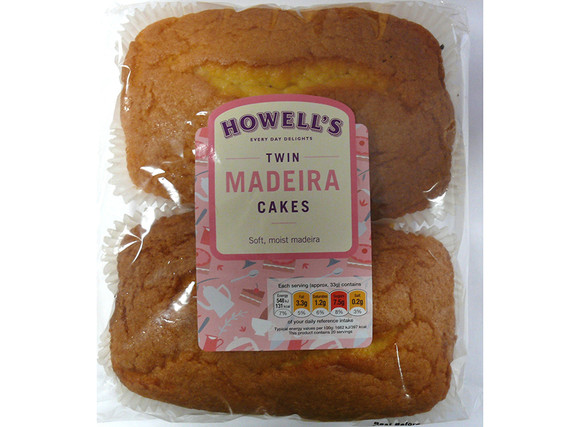 Twin Madeira Cake