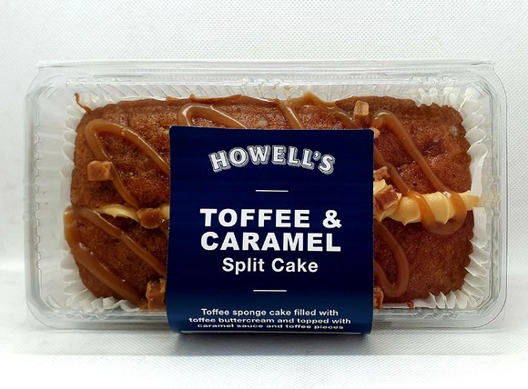 Howell’s - Toffee & Caramel Split Cake 370g
