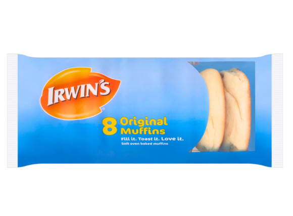 Irwin’s Original - Muffins (8’s) 480g